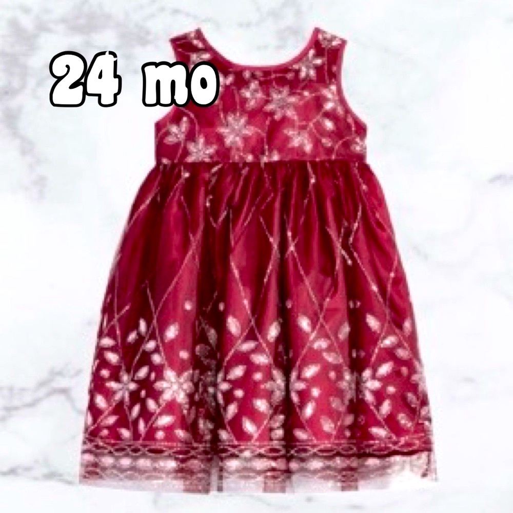 NWT Blueberi Boulevard Embellished Dress 24m